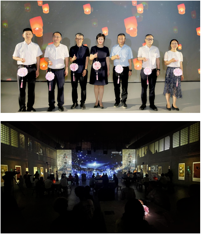 《画游清明上河——故宫沉浸艺术展》于重庆凤凰数字艺术中心开幕